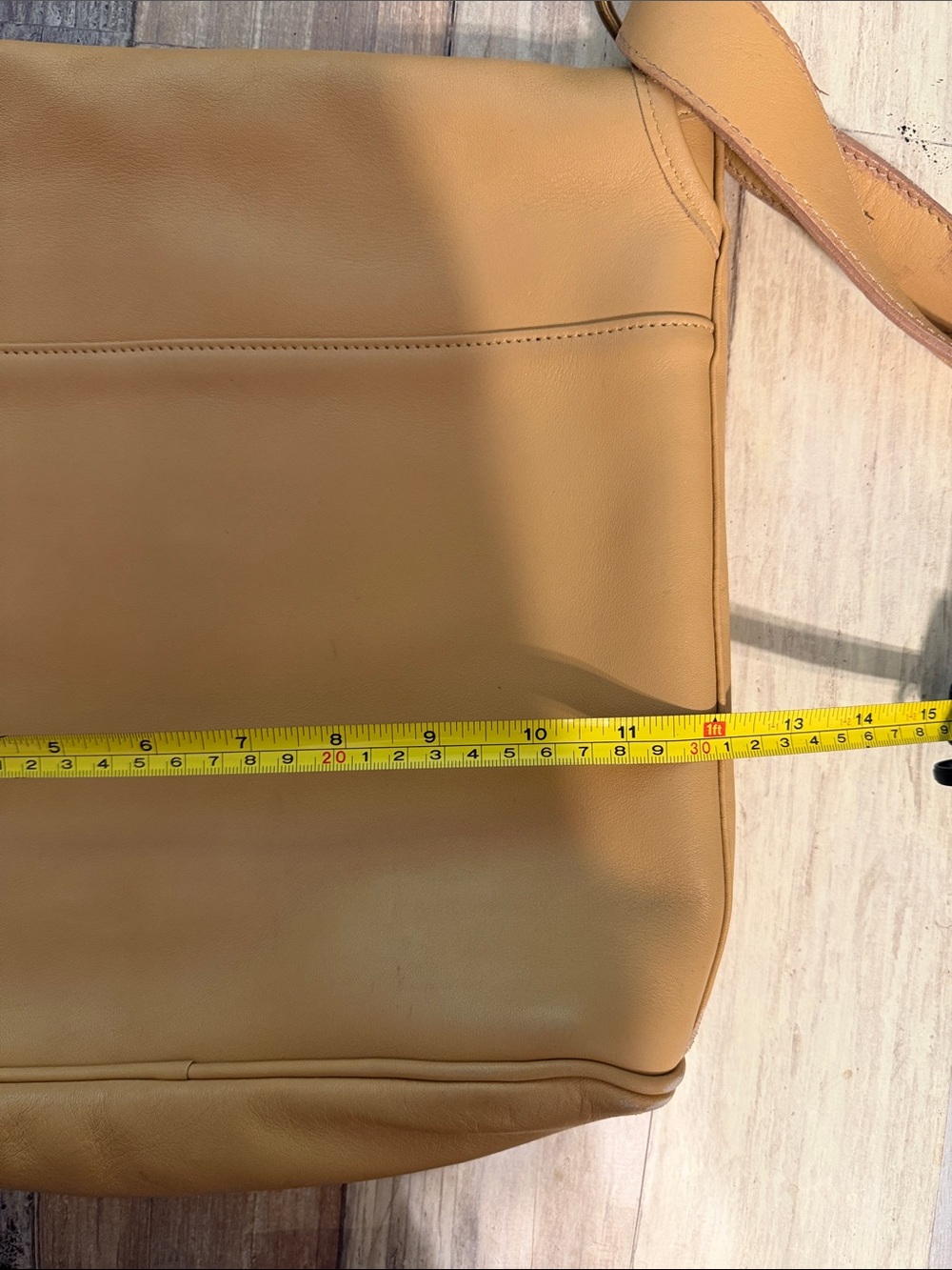 Vintage 90’s Coach Whitney Leather Bag in chamois - Picture 7 of 8